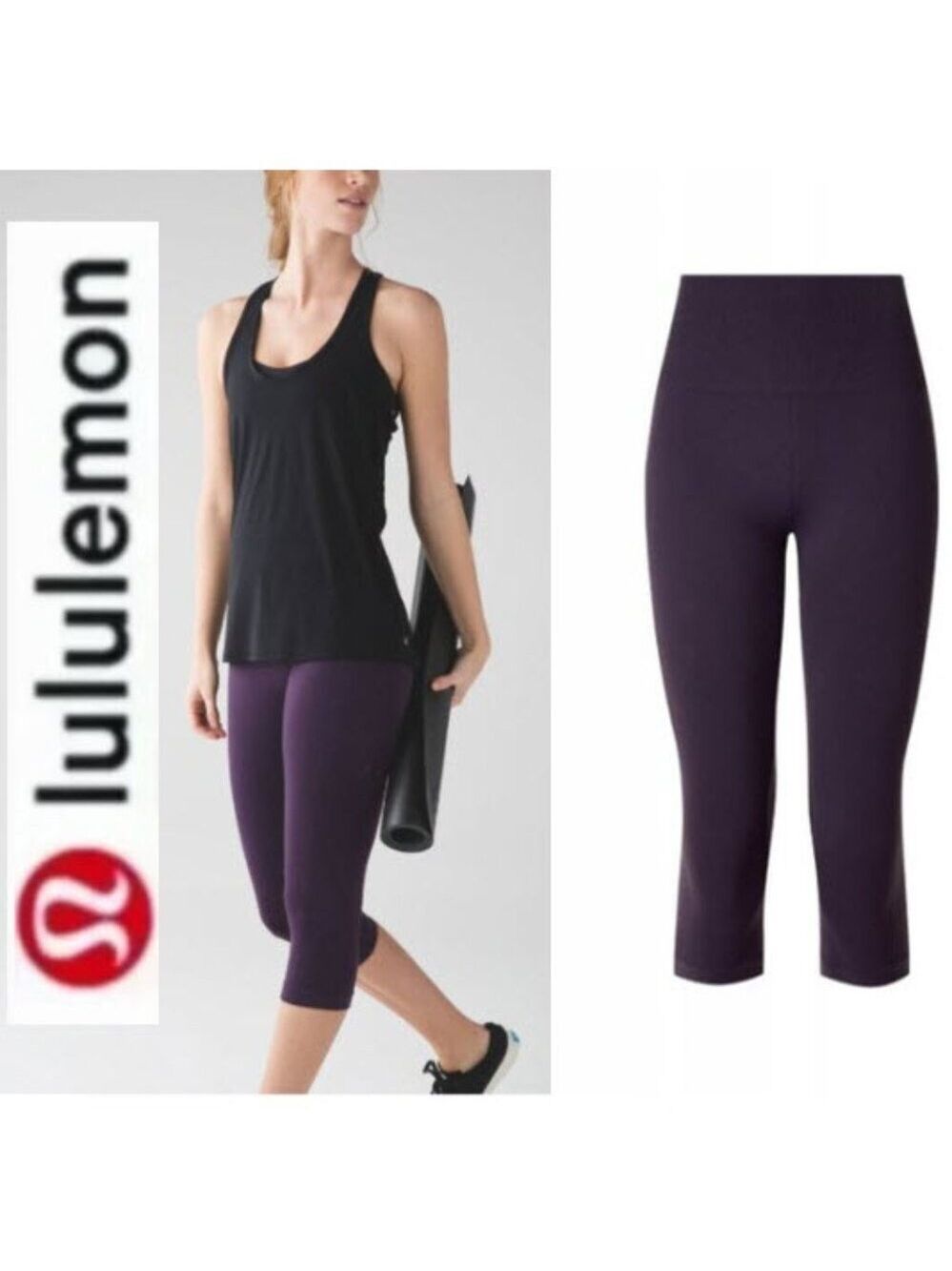 Lululemon Flow & Go Crop (17.5") legging Size 12